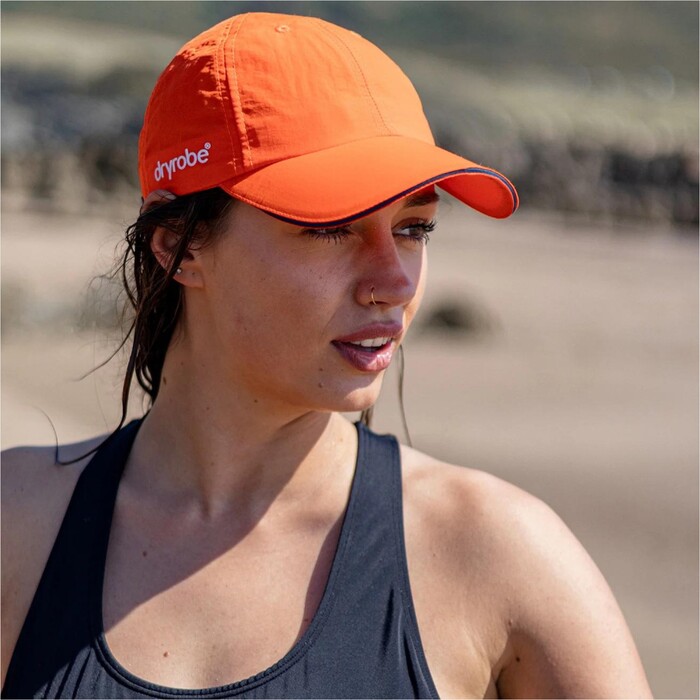 2024 Dryrobe Quick Dry Cap QD CAP ORANGE - Orange